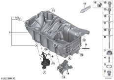 Масляный картер/маслоизмерит.приспособл.