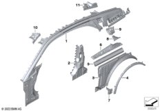 Боковой каркас Ср