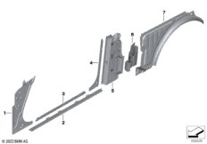 Боковой каркас Внутр