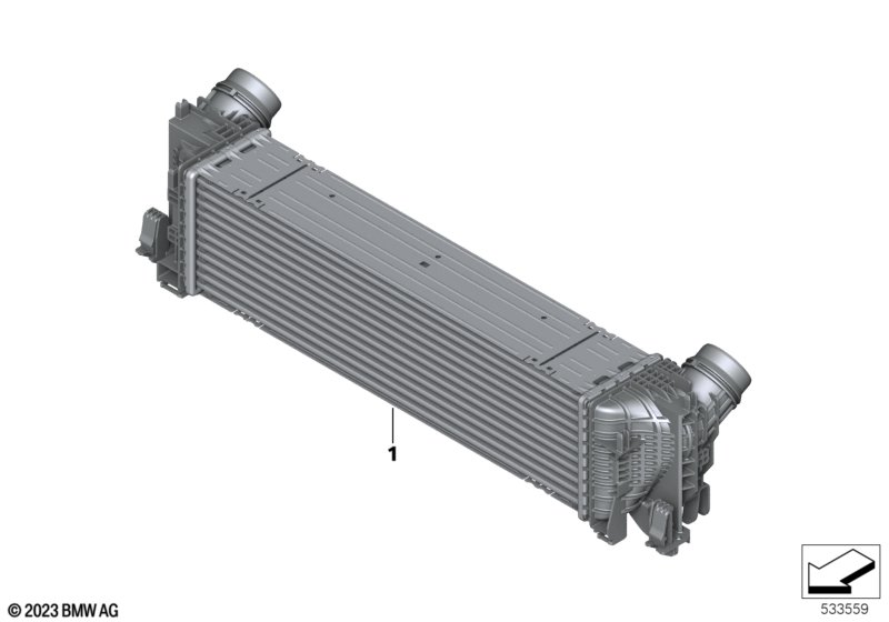 Охладитель наддувочного воздуха