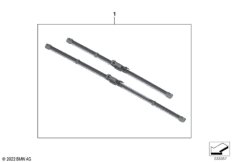 Комплект щеток стеклоочистителя