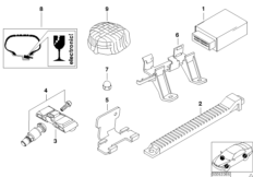 ЭБУ сист.контроля давления в шинах (RDC)