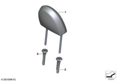 Подголовник переднего сиденья