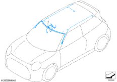 Жгут проводов крыши