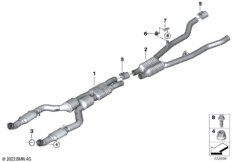 Передняя система выпуска ОГ