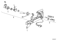 Система замков передней двери