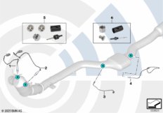 Ремкомплект прив. фланца д/дат.отр.газов
