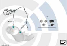 Ремкомплект прив. фланца д/дат.отр.газов