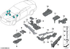Распределитель тока/распределитель B+ Пд