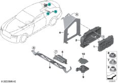 Распределитель тока/распределитель B+ Зд