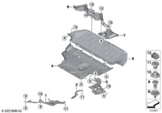 Облицовка днища кузова