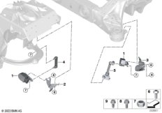 Датчик регулировки угла наклона фар
