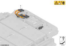 В/вольтная батарея BMU в/вольтное соед.