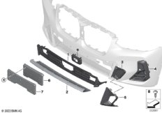 Облицовка M, декор.элементы Пд
