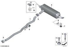 Система выпуска ОГ Зд
