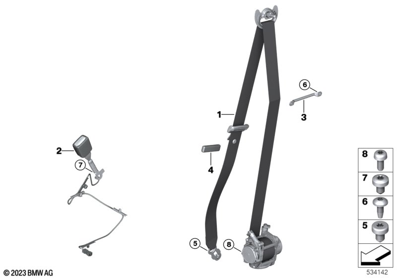 Ремень безопасности Пд