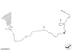 Система омывателей ICAM сзади