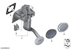 Педальный механизм АКПП