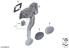 Педальный механизм АКПП