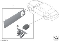 Дооснащение, прибор. панель с подсветкой