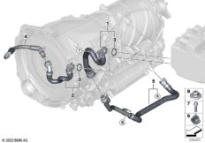 Контур сист.охлаждения в/вольтн.системы