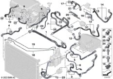 Контур сист.охлаждения в/вольтн.системы