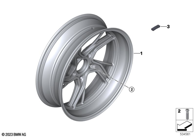 Литой диск Зд