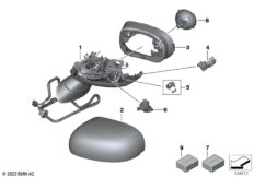 наружное зеркало заднего вида
