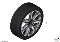 JCW кол.с л/с д.Rallye Spoke 950 - 21"