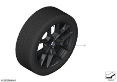 BMW л/с д.M Perf. Y-обр.спица 942M — 19"
