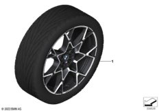 BMW л/с д.M Perf. крест.сп. 943M — 21"