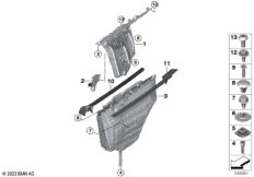 Механизм перемещения стекла двери Зд