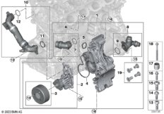 Система охлаждения-насос ОЖ