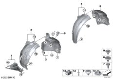 Защитный кожух колесной ниши