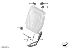 Накладки заднего сиденья Individual