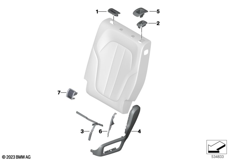 Накладки заднего сиденья Individual