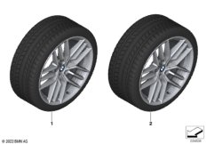 Колесо в сб. зим. спицы триплекс 933-19"