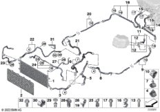 Контур сист.охлаждения в/вольтн.системы