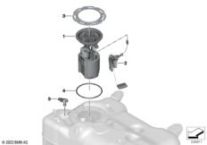 Топливный насос/датчик уровня наполнения