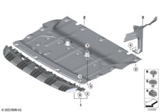 Экран моторного отсека