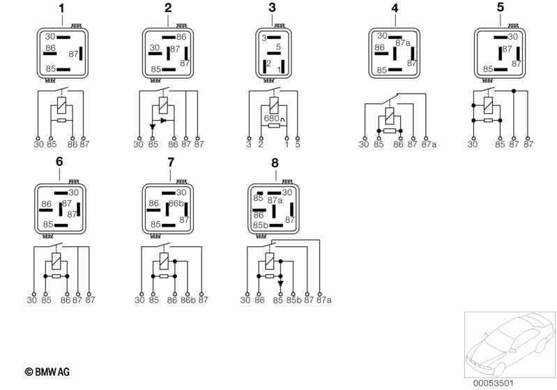 Реле двигателя