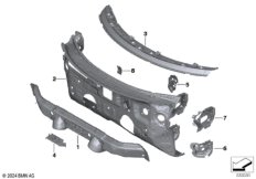 Детали щитка передка