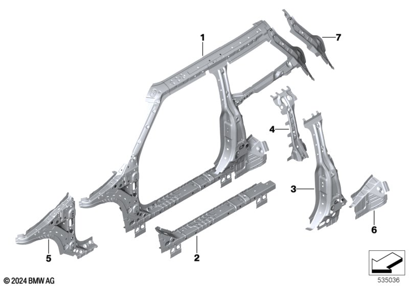 Боковой каркас Ср