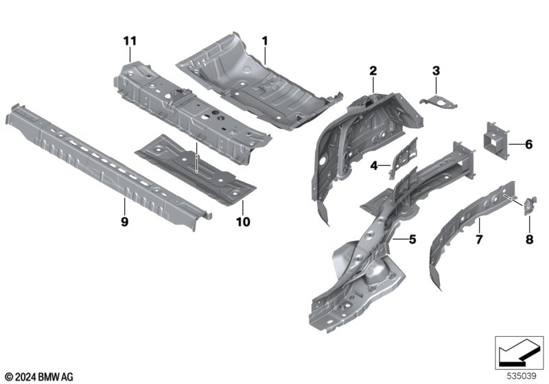 Брызговик Зд/детали днища