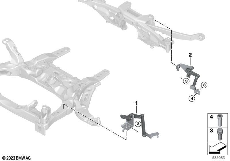 Датчик регулировки угла наклона фар