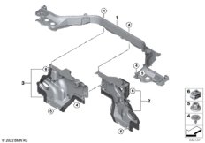 Дополнительные элементы моторного отсека