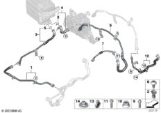 Контур сист.охлаждения в/вольтн.системы