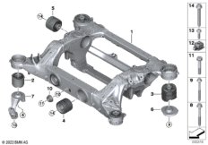 Балка заднего моста BEV