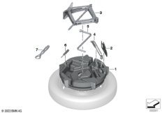 Бортовой инструмент/ домкрат