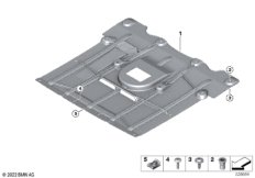 Экран моторного отсека